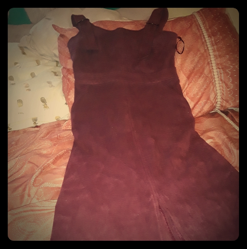 Guess burgundy dress